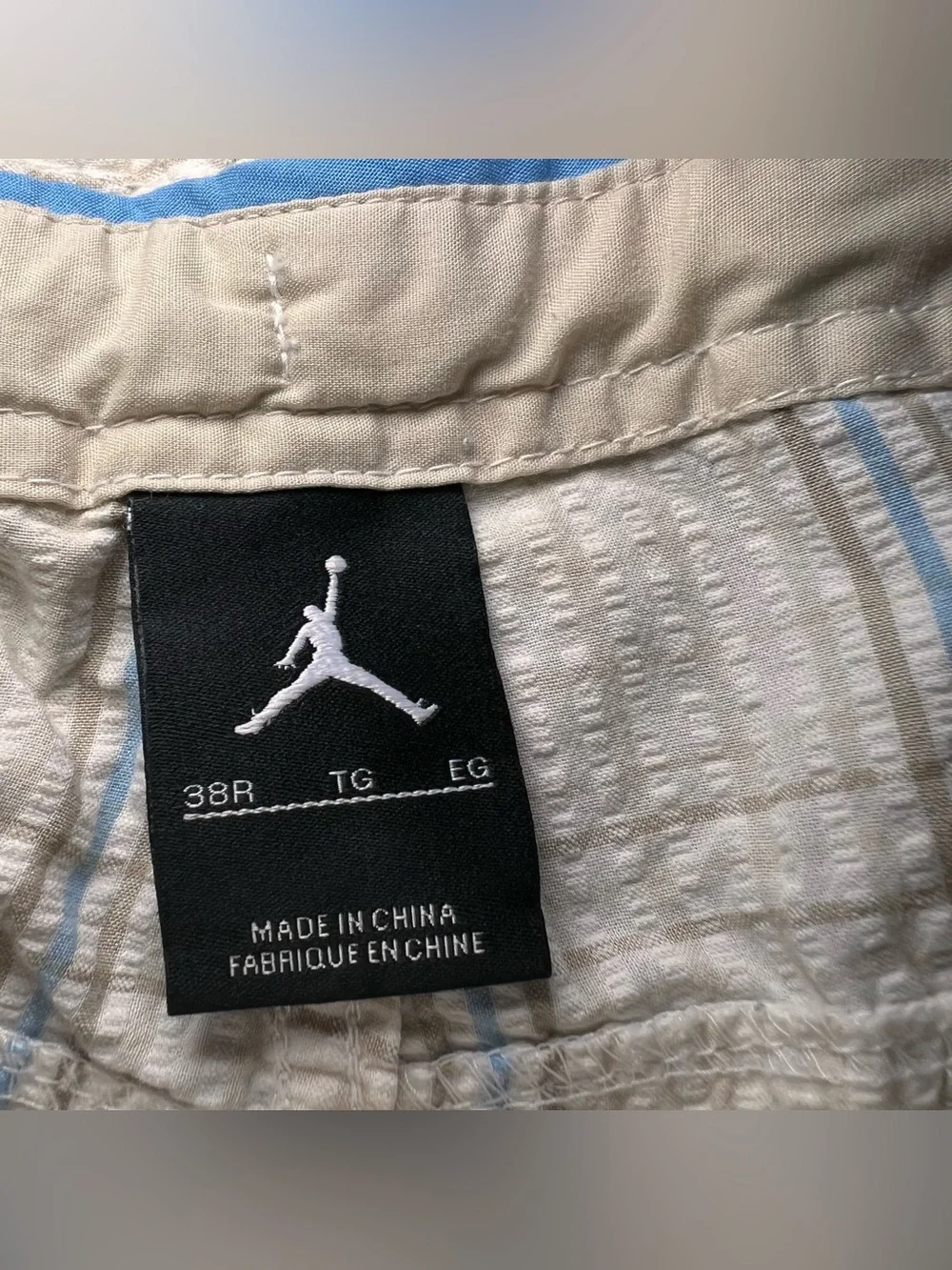 JORDAN Y2K Plaid Chino Golf Mens Shorts